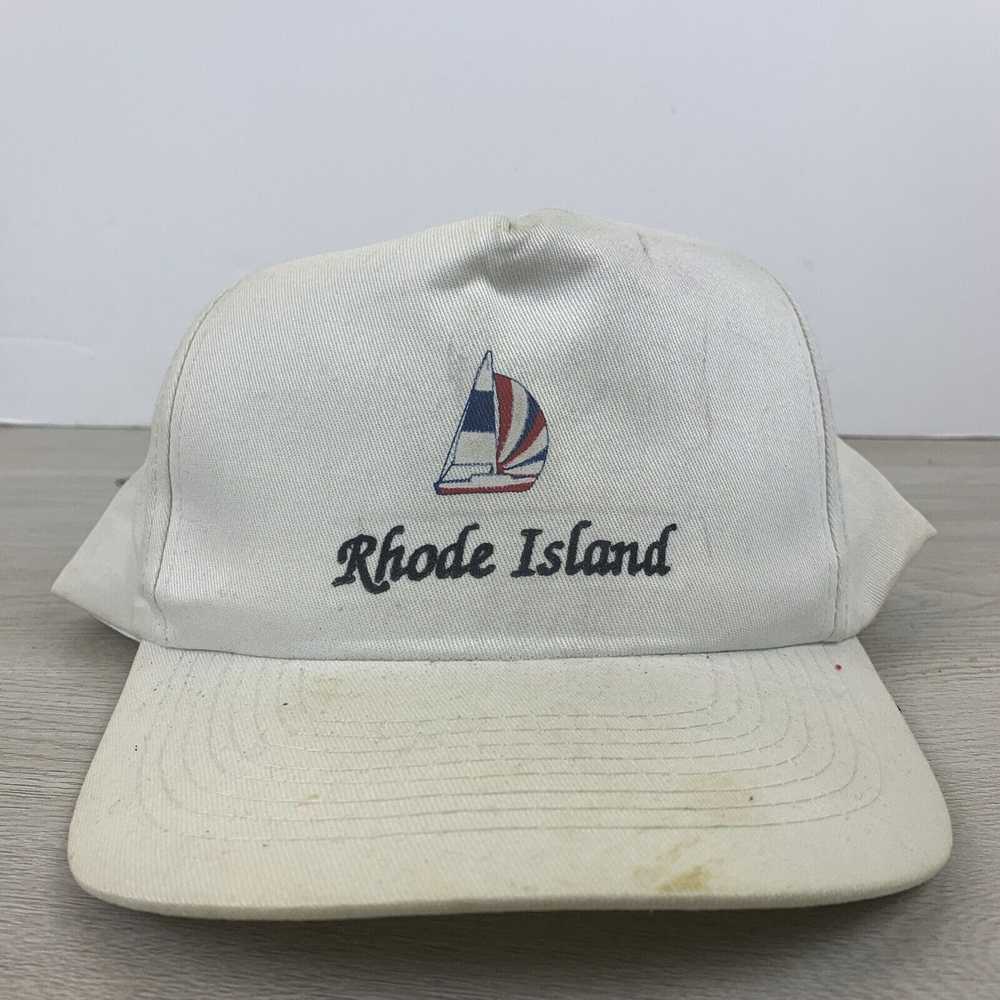 Other Rhode Island Hat White Snapback Hat Adult W… - image 2