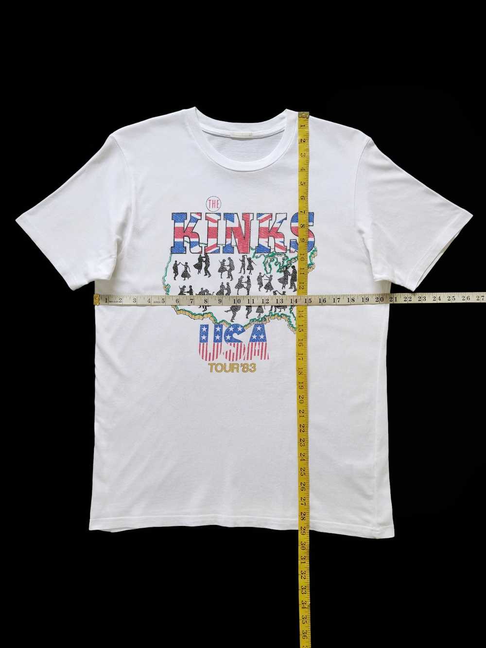Band Tees × Rock T Shirt × Tour Tee The Kinks Sta… - image 10