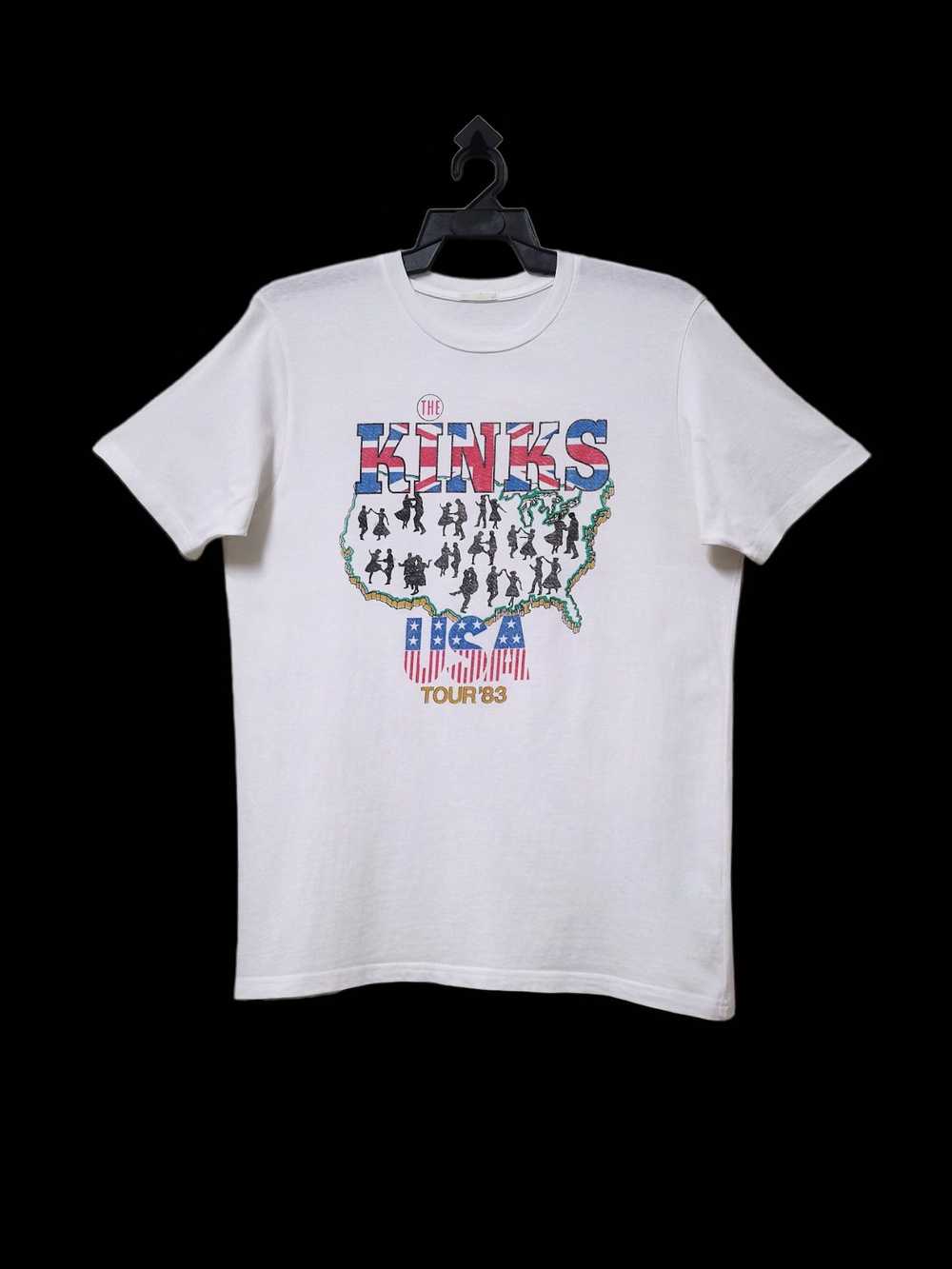 Band Tees × Rock T Shirt × Tour Tee The Kinks Sta… - image 1