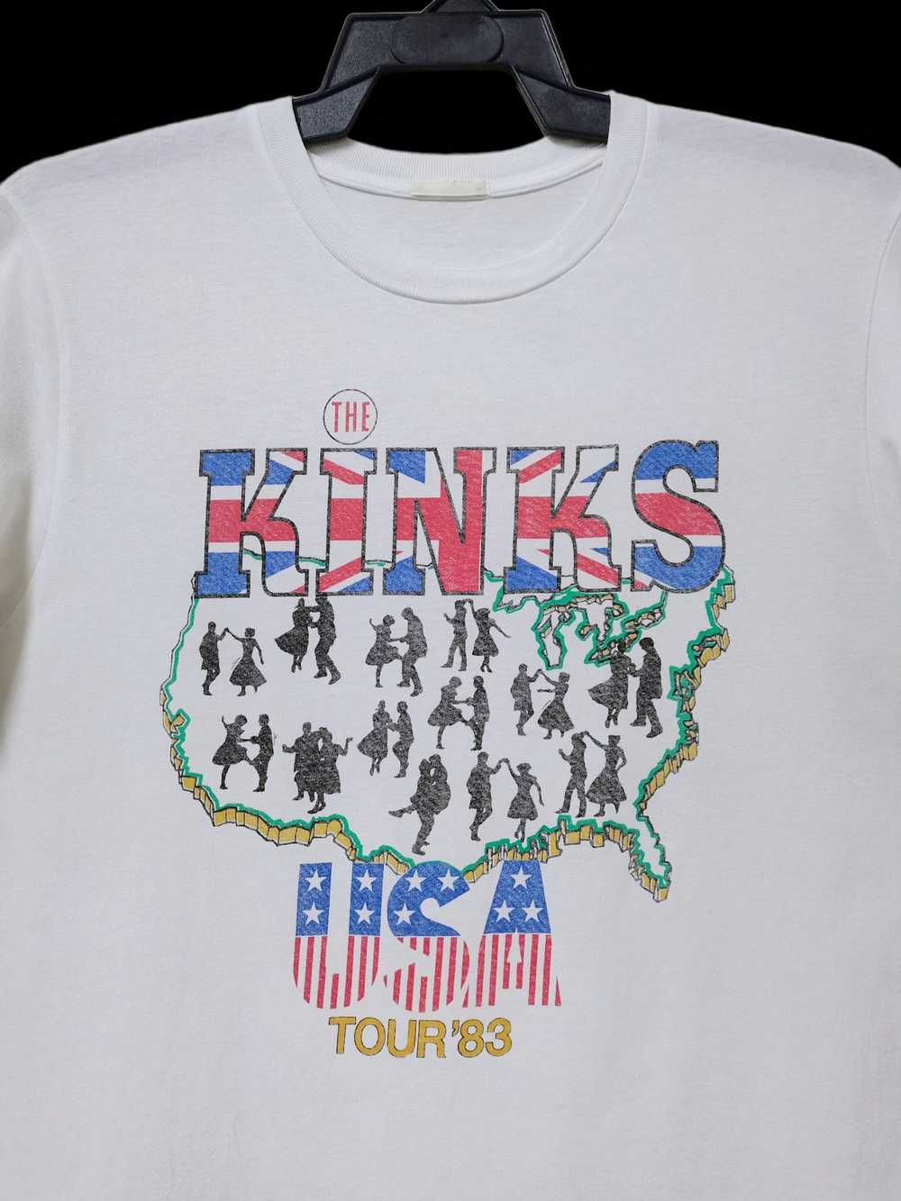 Band Tees × Rock T Shirt × Tour Tee The Kinks Sta… - image 5
