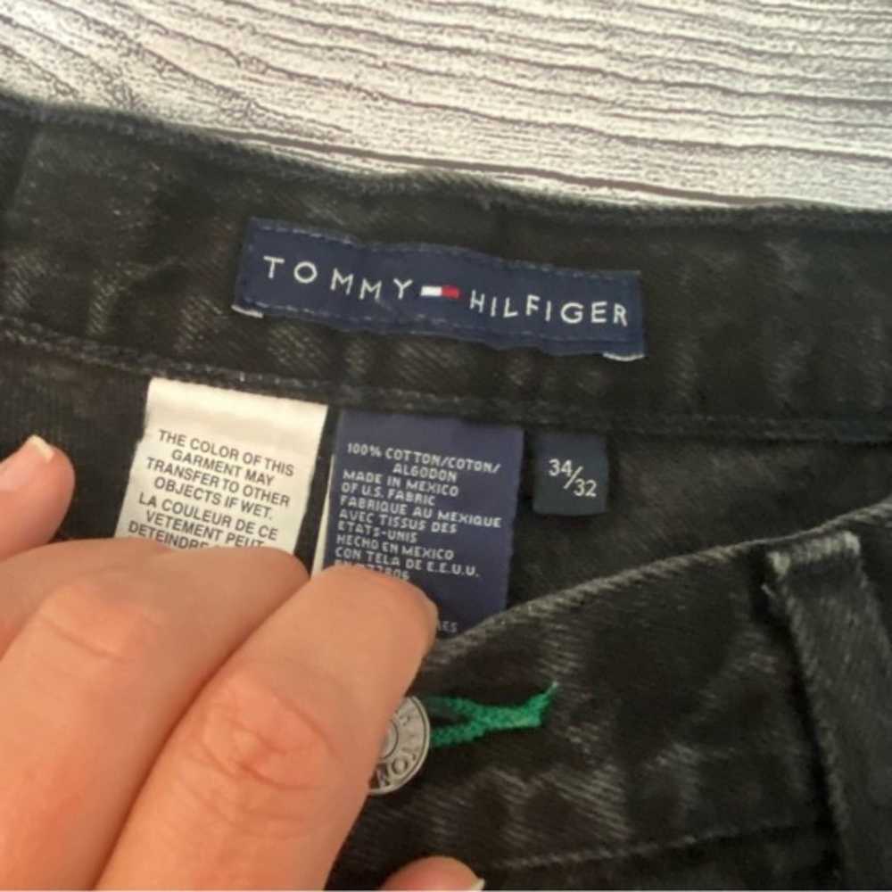 Tommy Hilfiger Vintage Black Straight Leg Jeans D… - image 6