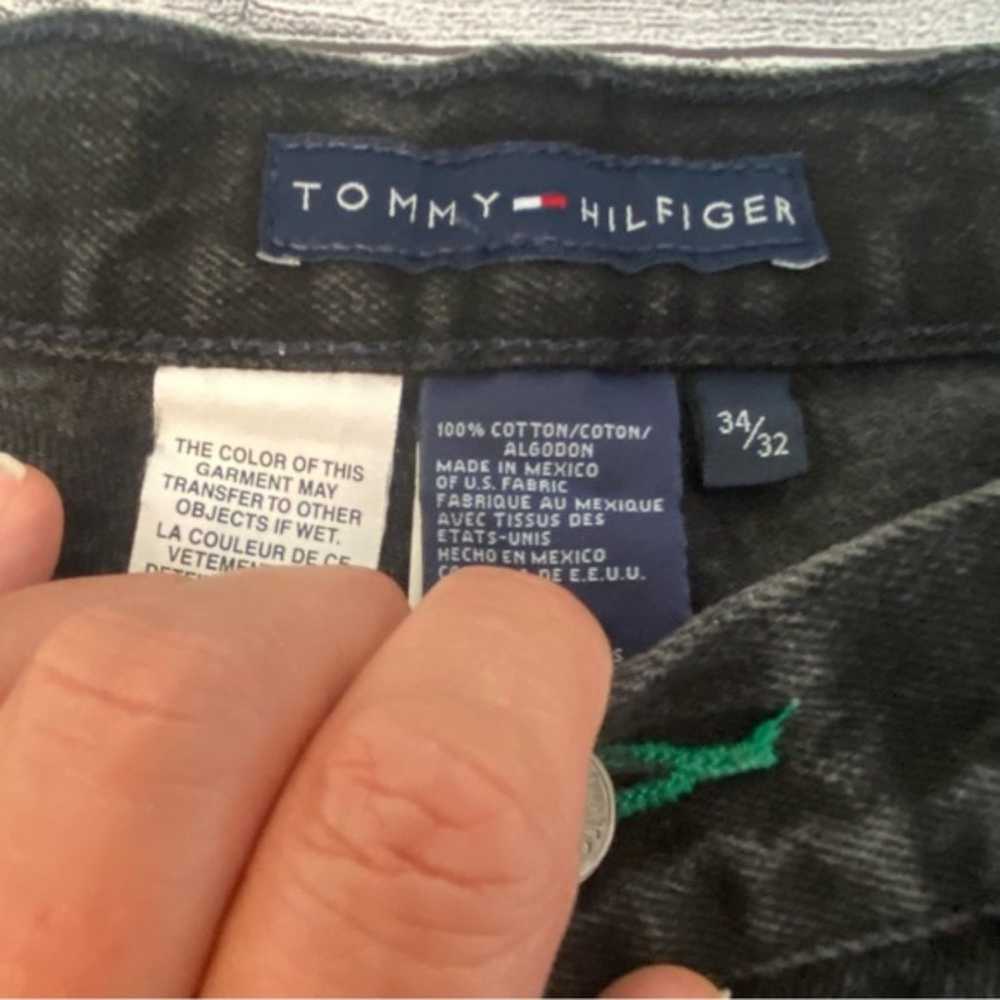Tommy Hilfiger Vintage Black Straight Leg Jeans D… - image 7