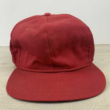 Other Plain Red Baseball Hat Red Adjustable Hat A… - image 1