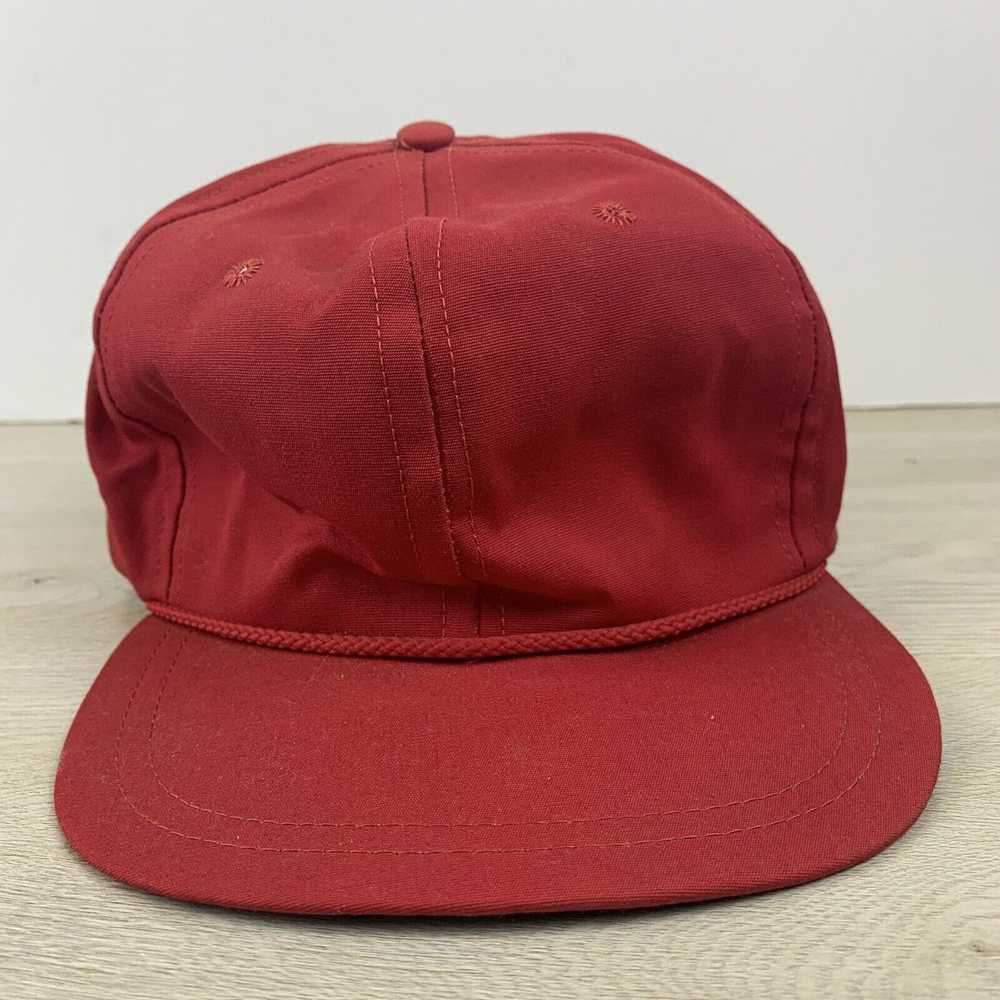 Other Plain Red Baseball Hat Red Adjustable Hat A… - image 2