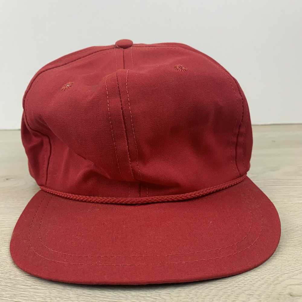 Other Plain Red Baseball Hat Red Adjustable Hat A… - image 3