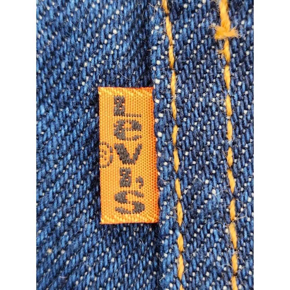 VTG Levi's 509 0217 Orange Tab 1982 Blue Jeans Ma… - image 11