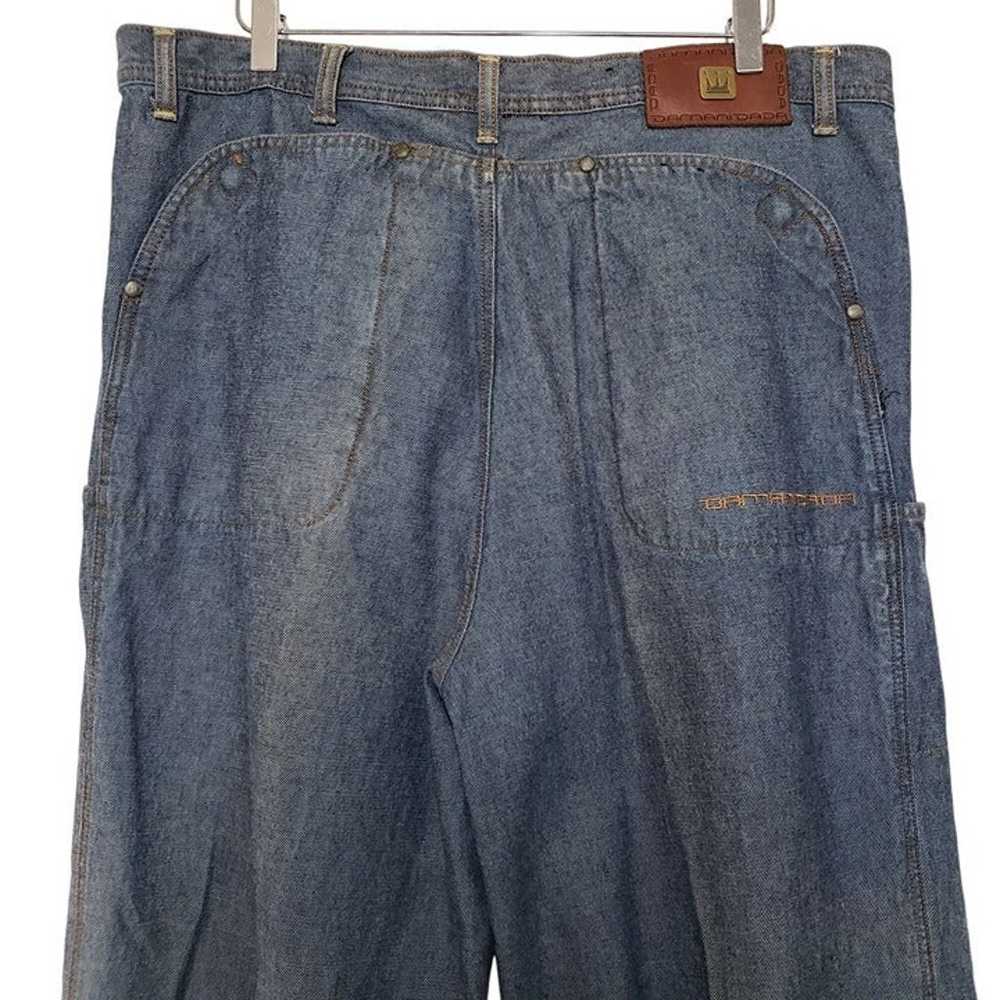 Vintage Y2K Damani Dada Baggy Jeans Denim Streetw… - image 10