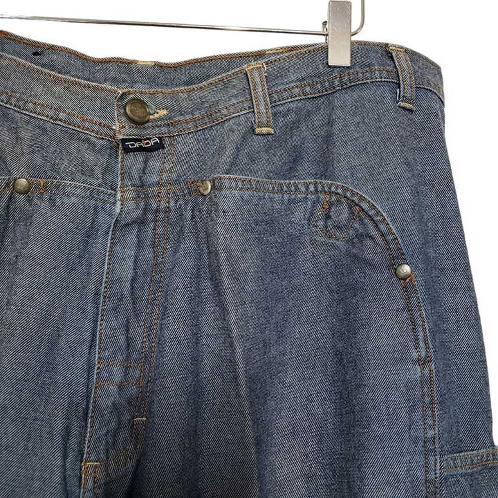 Vintage Y2K Damani Dada Baggy Jeans Denim Streetw… - image 3
