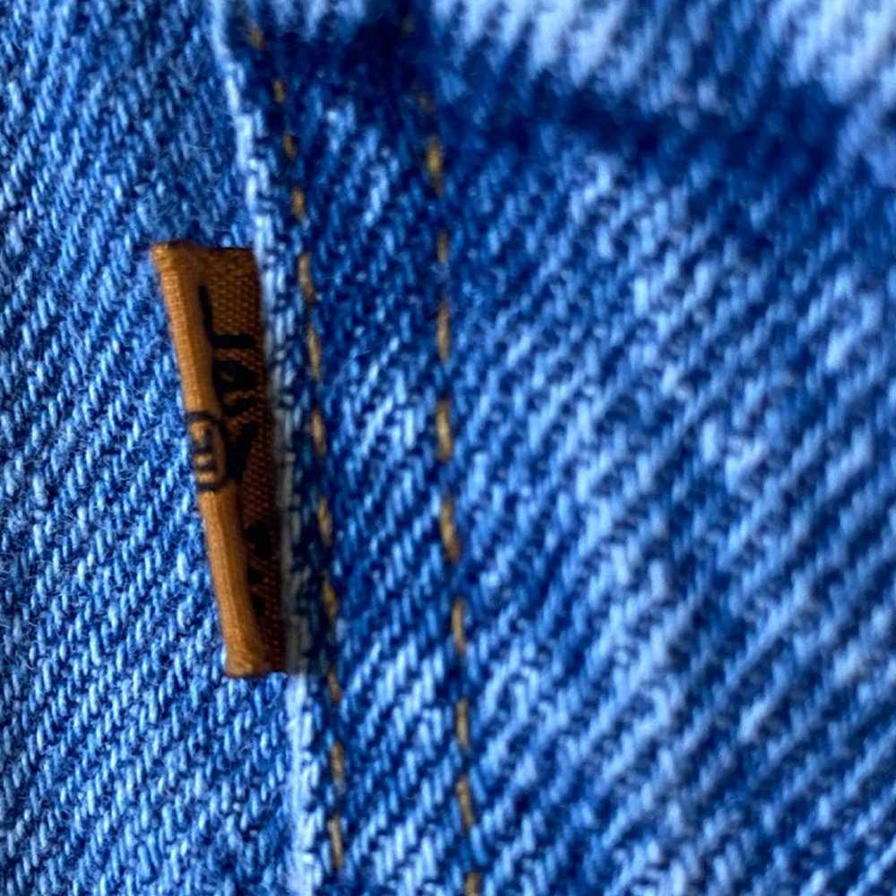 VTG Levi's Medium Wash Orange Tag Jeans - image 3