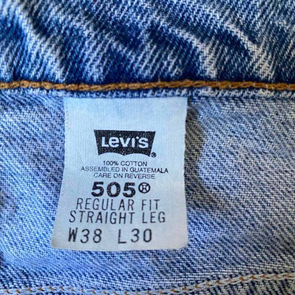 VTG Levi's Medium Wash Orange Tag Jeans - image 6