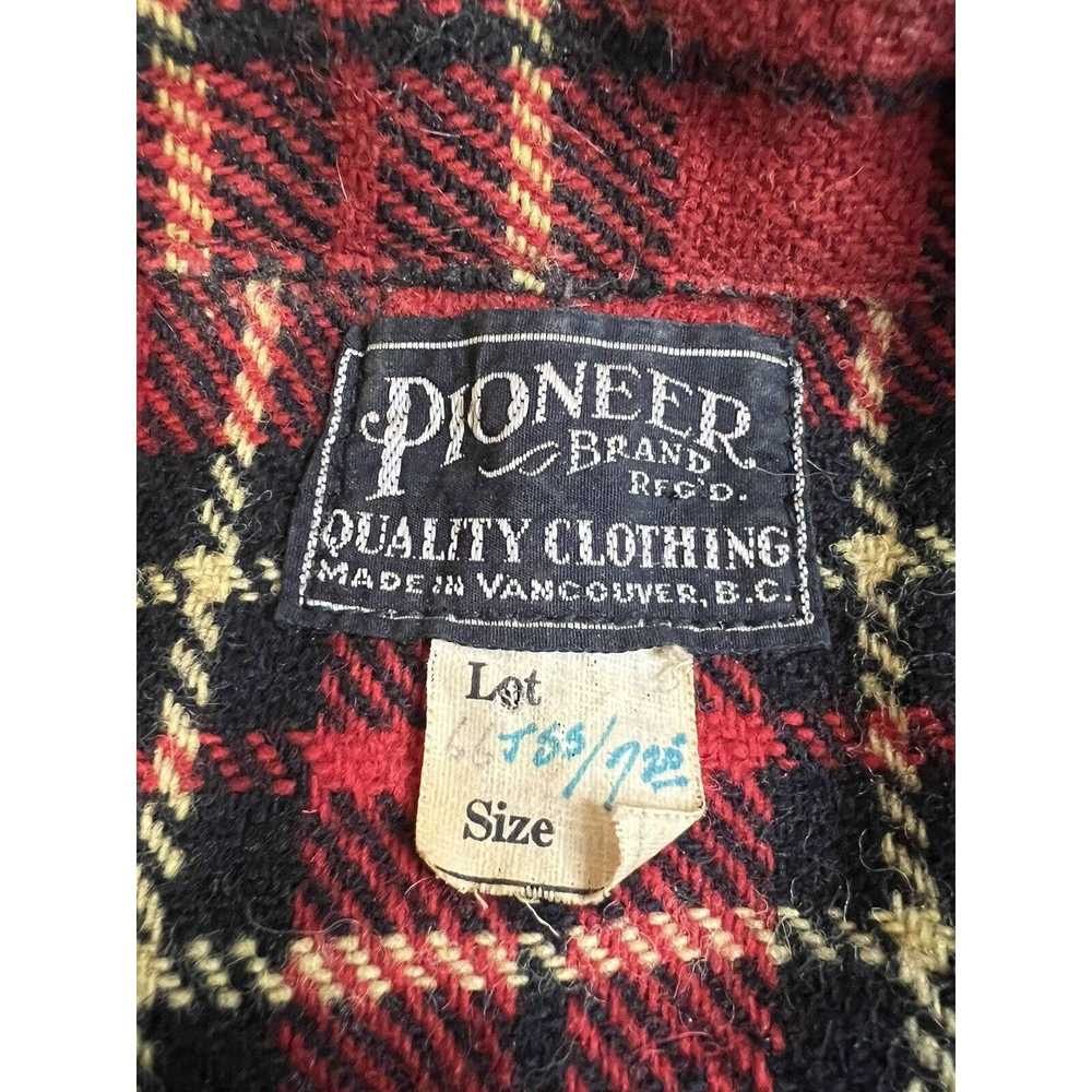 Nowgone Pioneers Pioneer Brand Wool Sz L Mackinaw… - image 3