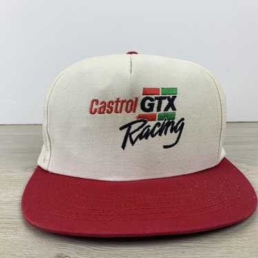Unbrnd Castrol GTX Racing Hat White Adjustable Ha… - image 1