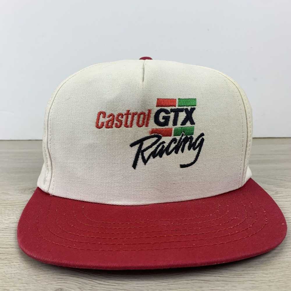 Unbrnd Castrol GTX Racing Hat White Adjustable Ha… - image 2