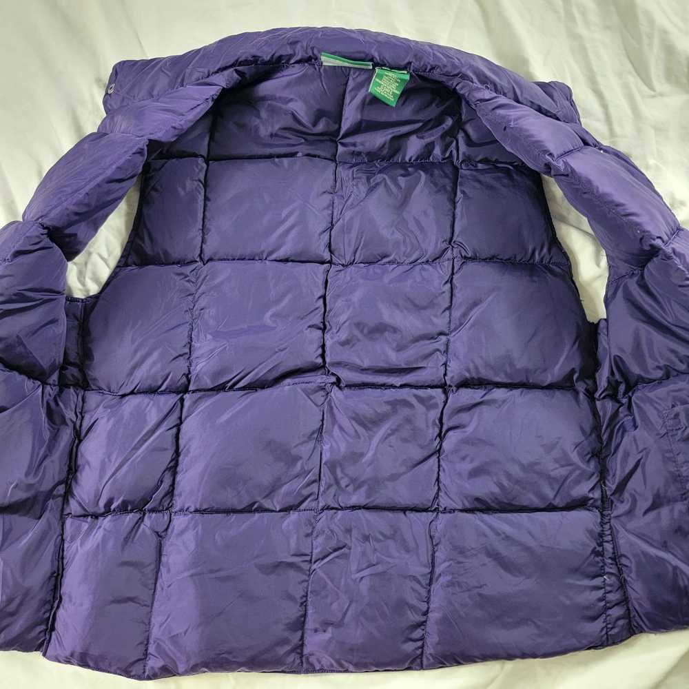 L.L. Bean LL Bean Purple Goose Down Womens Vest P… - image 4