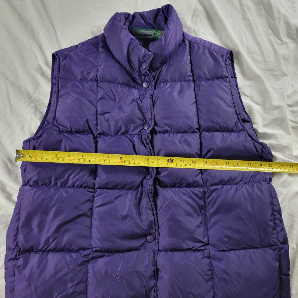 L.L. Bean LL Bean Purple Goose Down Womens Vest P… - image 6