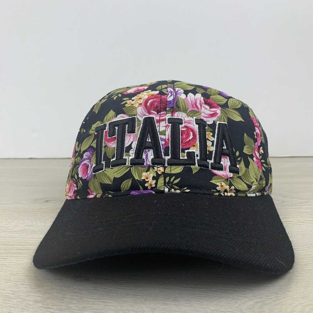 Other Italia Snapback Hat Black Adjustable Adult … - image 1