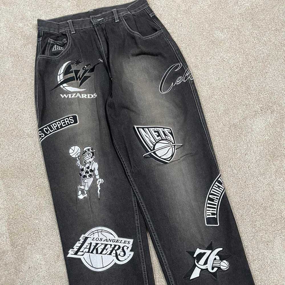 Vintage UNK NBA jeans - image 3