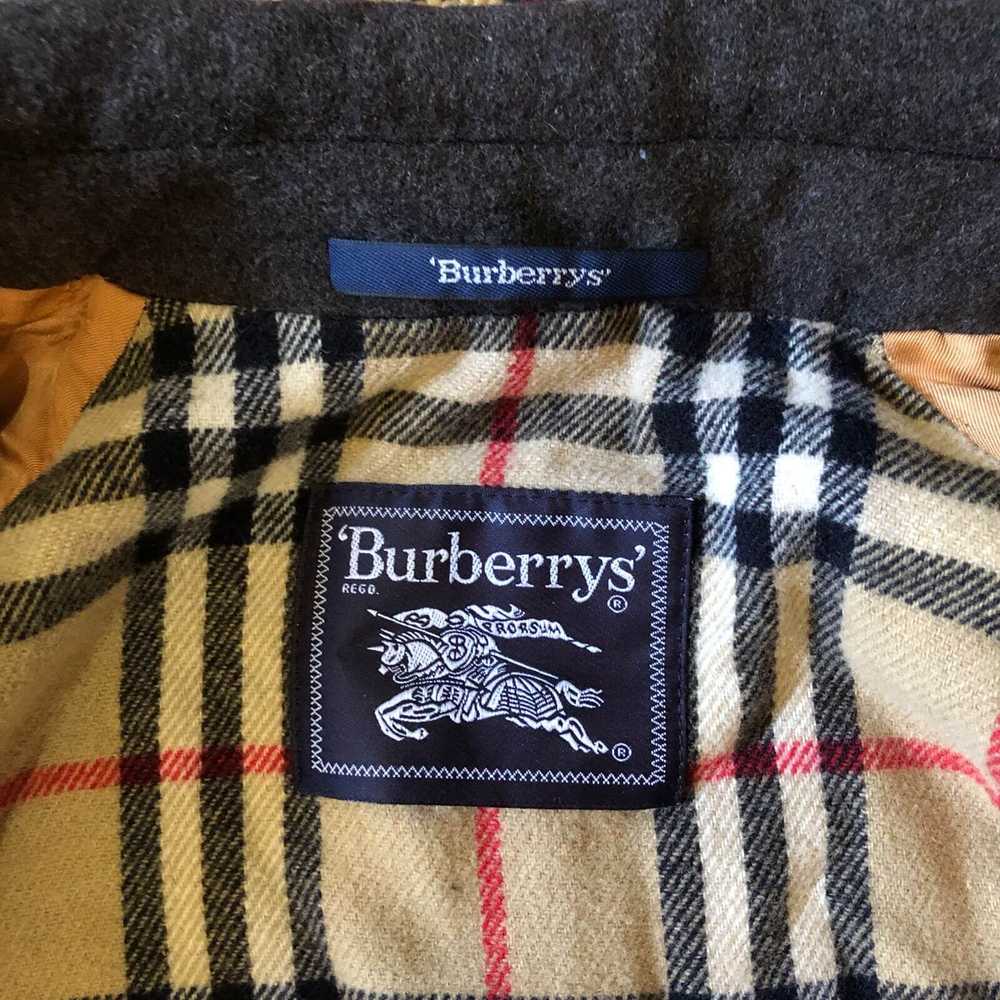 Burberry Vintage Jacket Burberry Size XL Wool BUR… - image 2