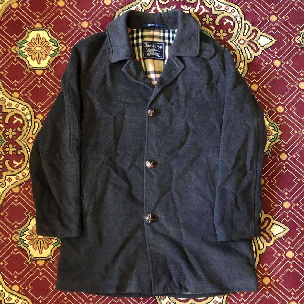 Burberry Vintage Jacket Burberry Size XL Wool BUR… - image 3
