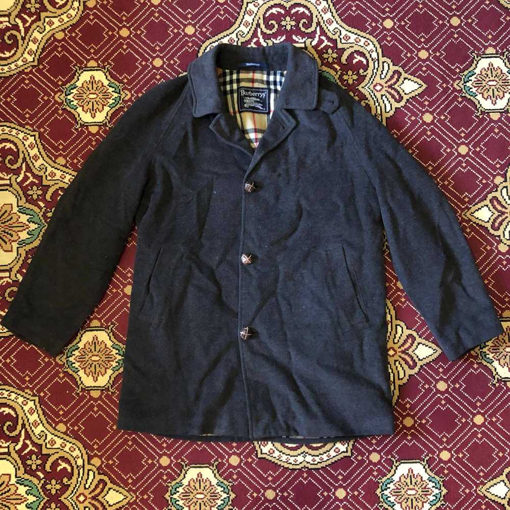 Burberry Vintage Jacket Burberry Size XL Wool BUR… - image 4
