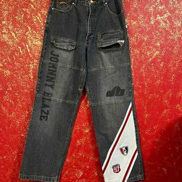 JOHNNY BLAZE Vintage Baggy 97 Jeans Denim 32 - image 1