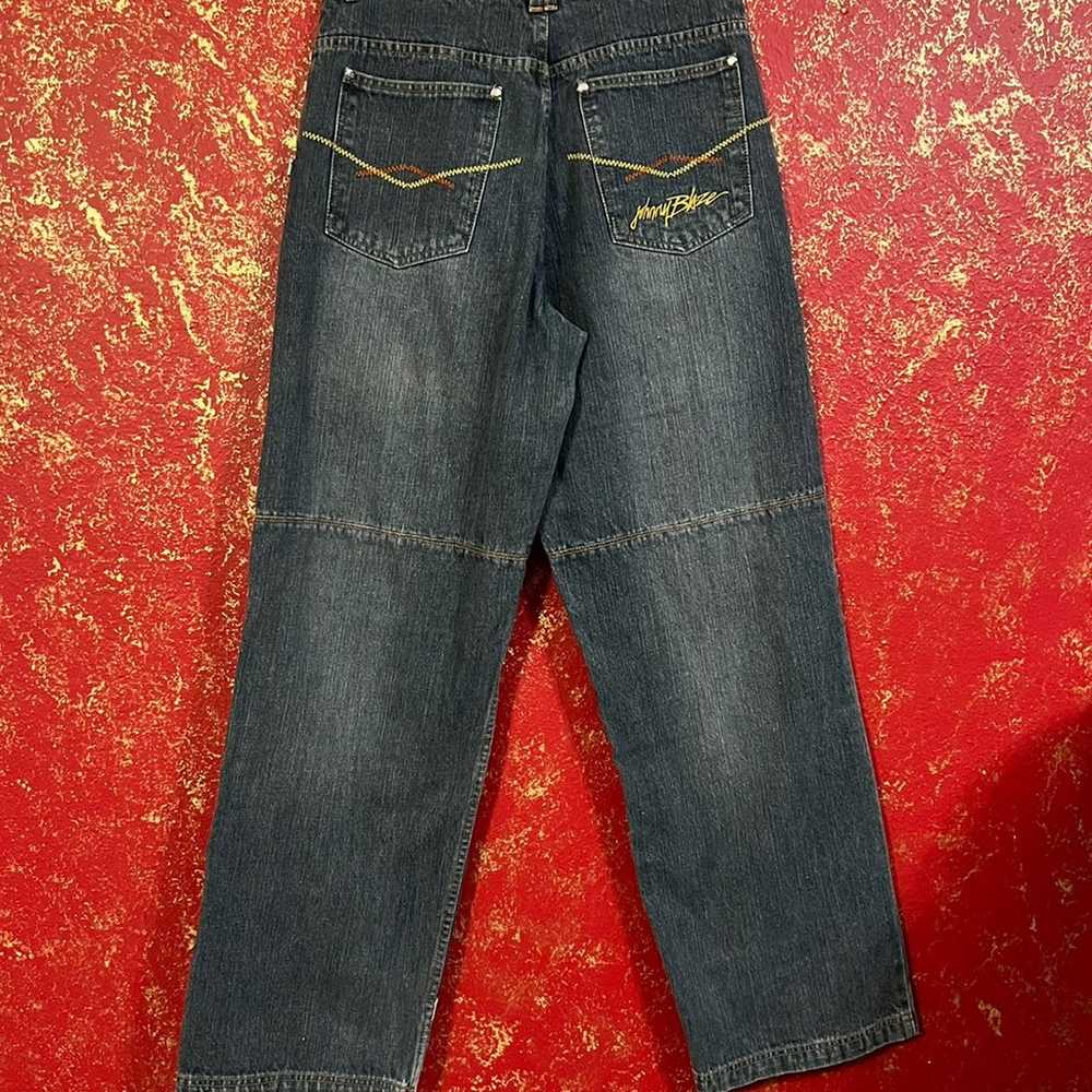 JOHNNY BLAZE Vintage Baggy 97 Jeans Denim 32 - image 2