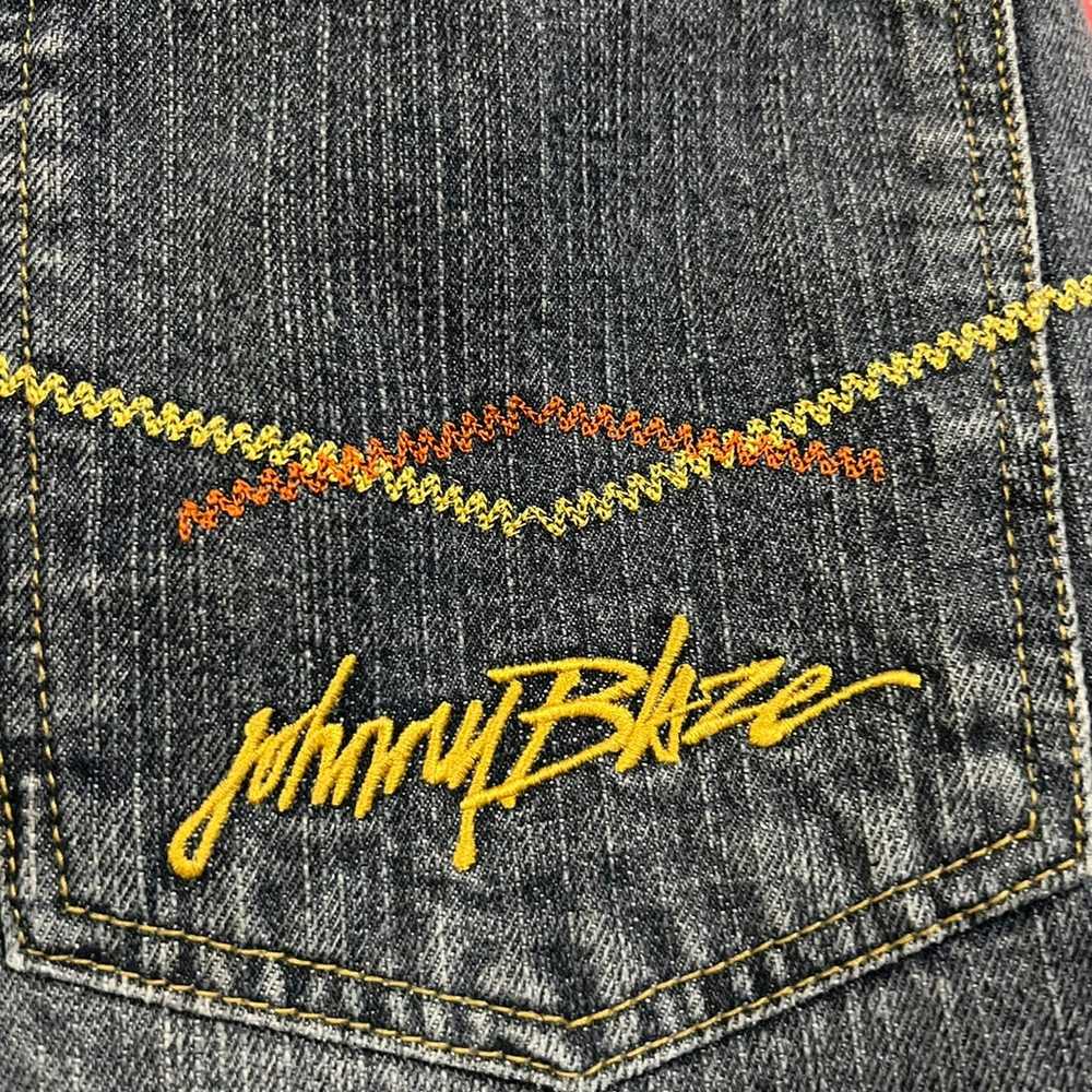 JOHNNY BLAZE Vintage Baggy 97 Jeans Denim 32 - image 5
