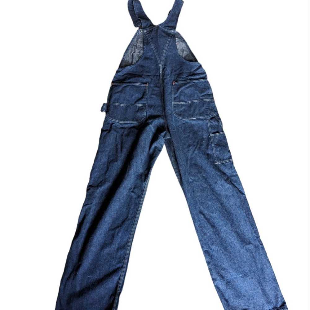 Vintage 50s Big-Dad Overalls Sanforized Denim Uti… - image 3