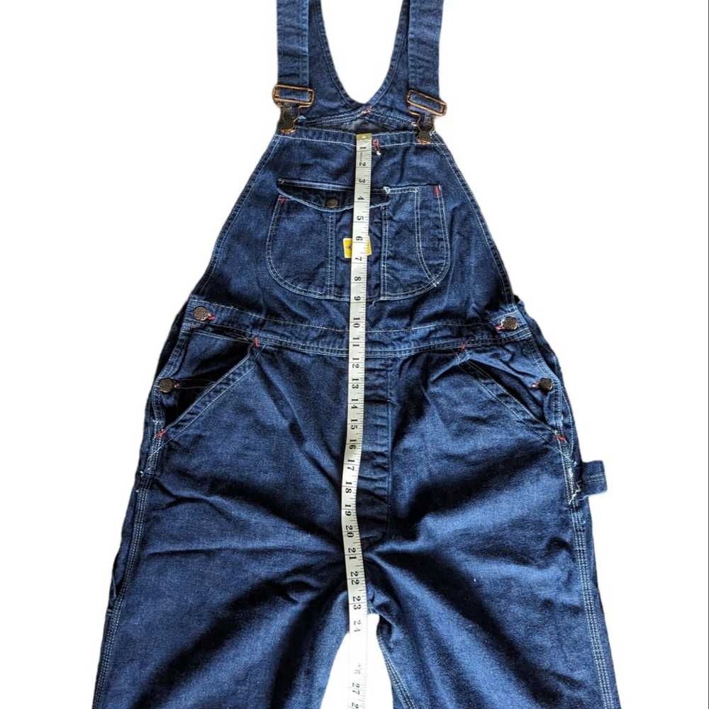 Vintage 50s Big-Dad Overalls Sanforized Denim Uti… - image 5