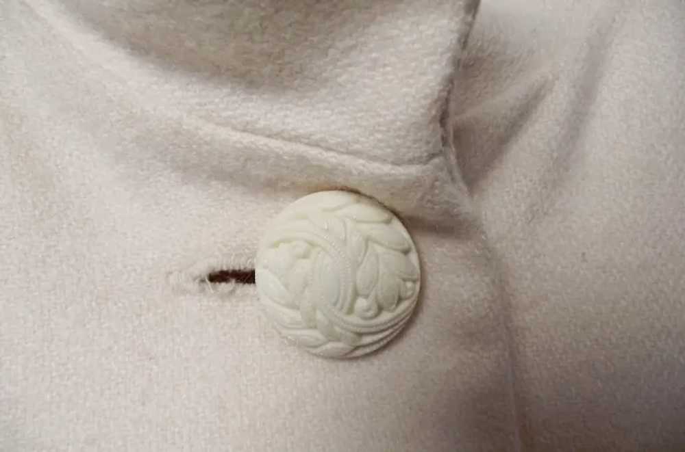 Maria Peruggo Vintage 100% Merino Wool Womens Cap… - image 4