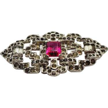 Vintage Art Deco Stunning Brooch (A502) - image 1