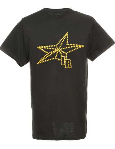 Black Gildan Printed T-shirt - M - image 1