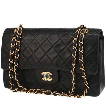 Chanel Timeless Classic handbag in black quilted … - image 1