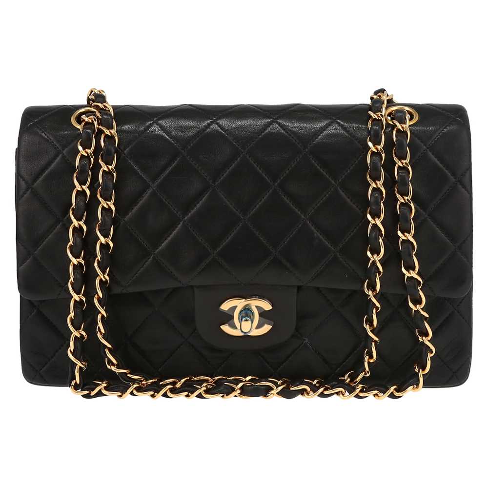 Chanel Timeless Classic handbag in black quilted … - image 3