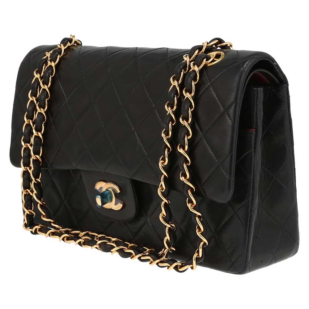 Chanel Timeless Classic handbag in black quilted … - image 4