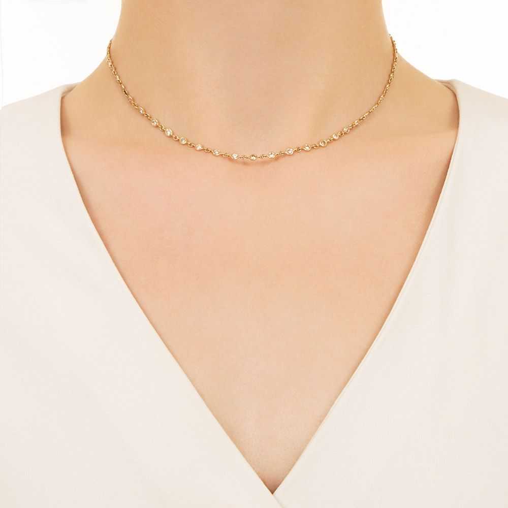 Diamonds By-The-Yard Necklace - 16 Inches - image 4
