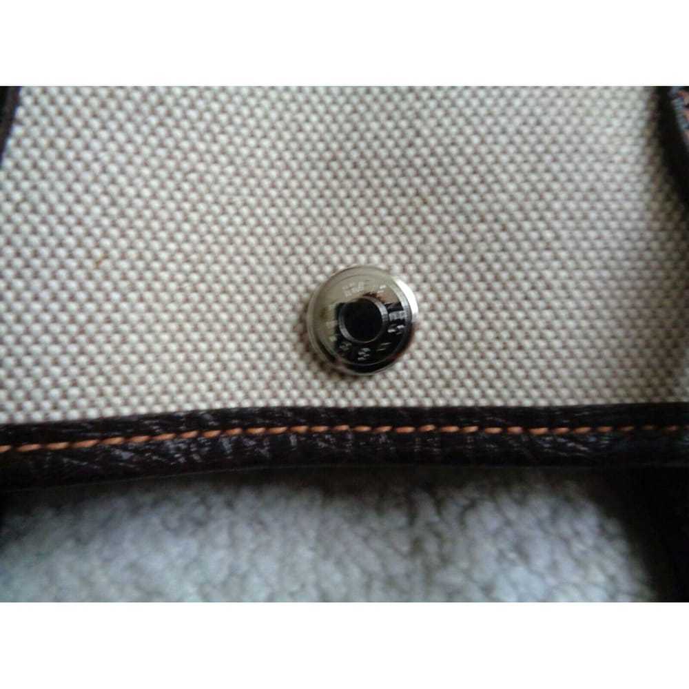 Hermès Garden Party cloth handbag - image 8