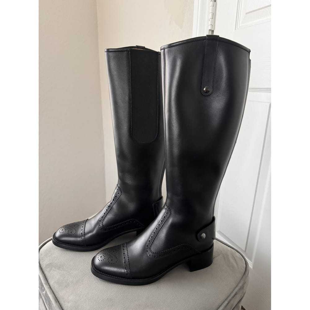 Dior Pony-style calfskin riding boots - image 2