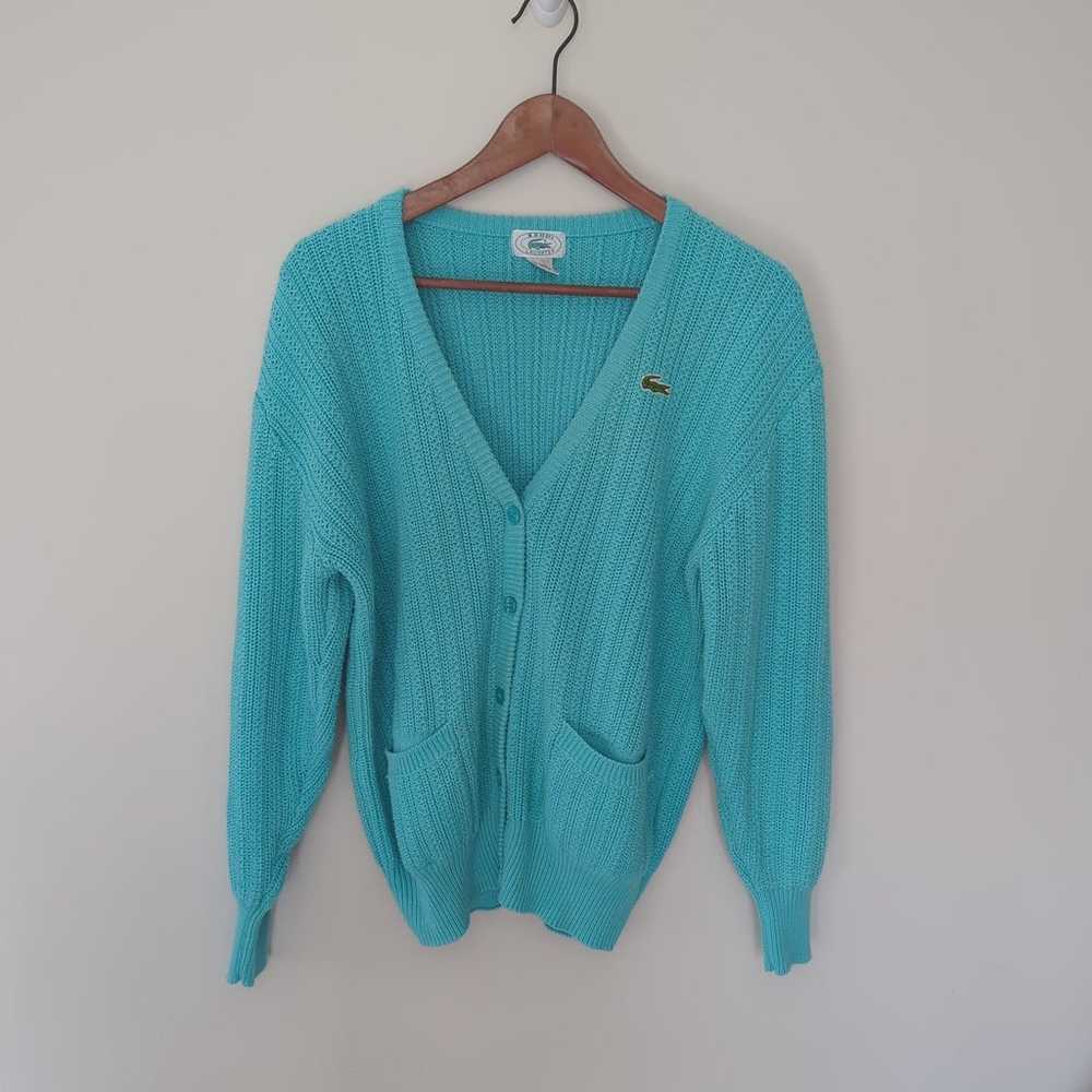 Vintage Women's Lacoste Cardigan Sweater - image 1