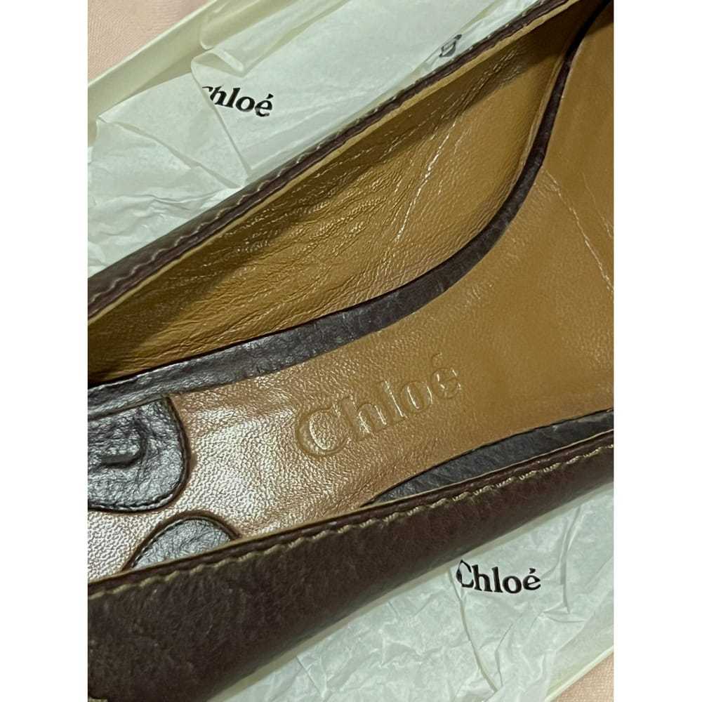 Chloé Leather ballet flats - image 4