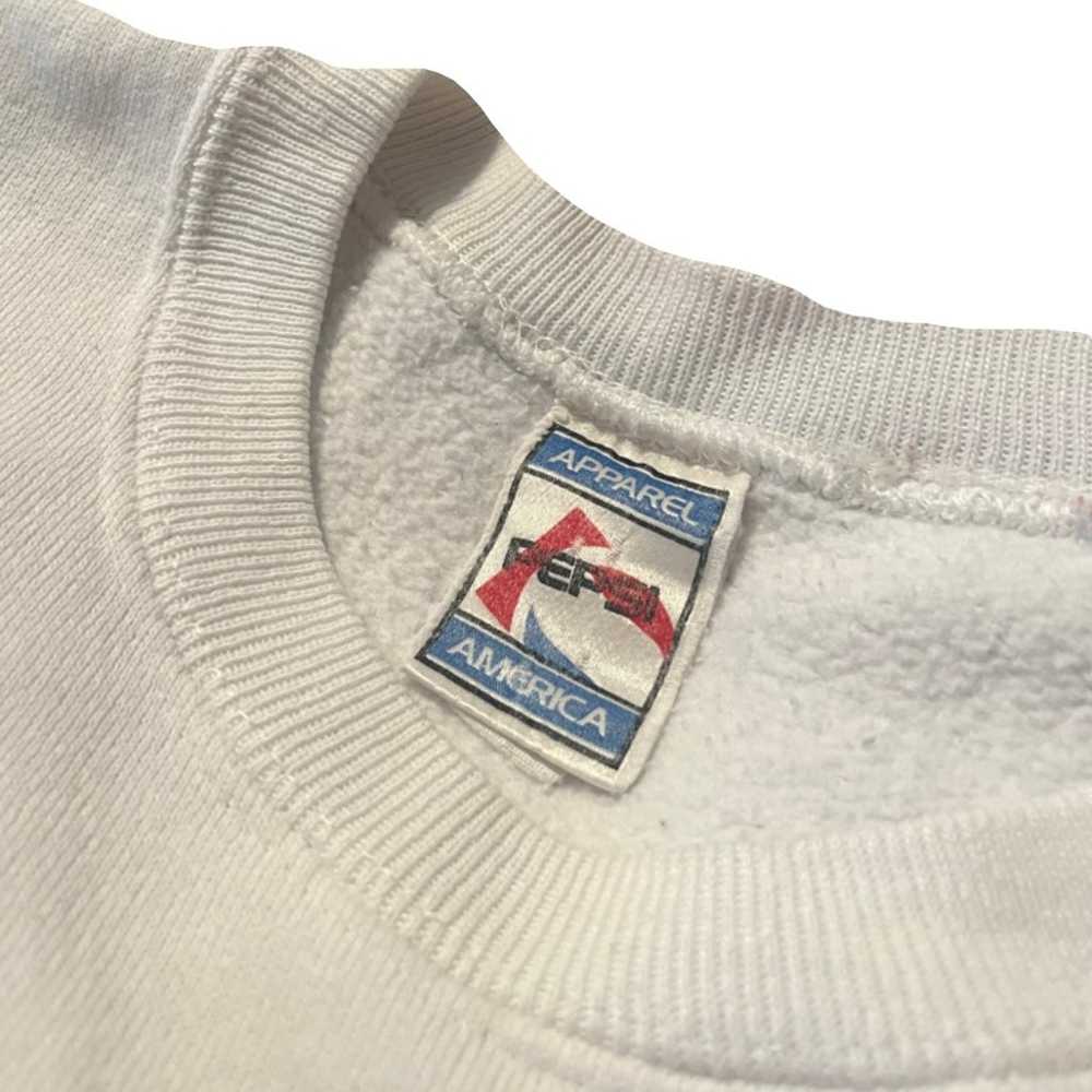 80's Pepsi Crewneck Sweatshirt Small Made In USA - image 5