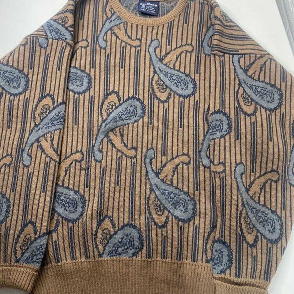 Vintage Sovrano Men's Pullover Knit Sweater New W… - image 7