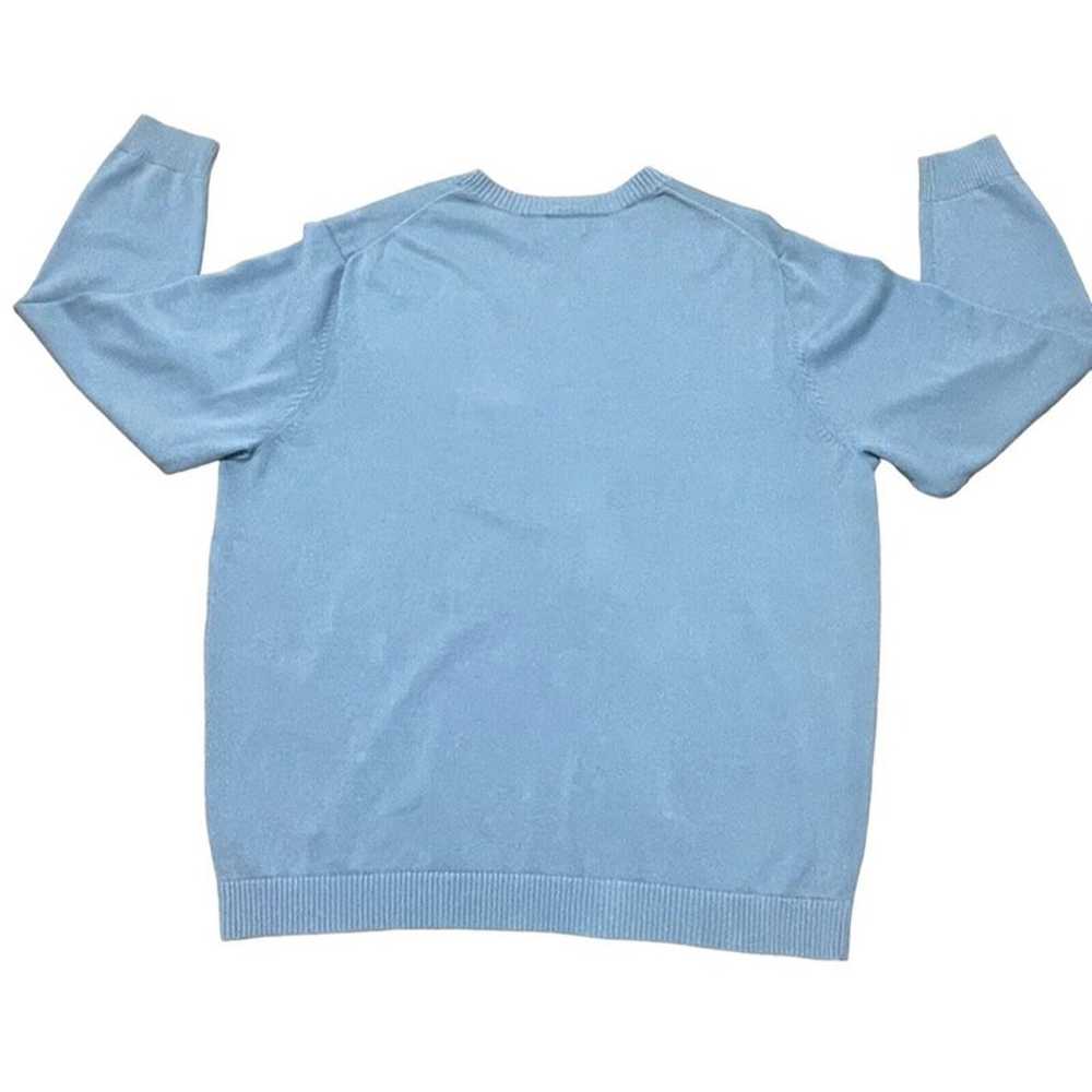 LL Bean Sweater Mens XX Large Blue Grandpacore Da… - image 2