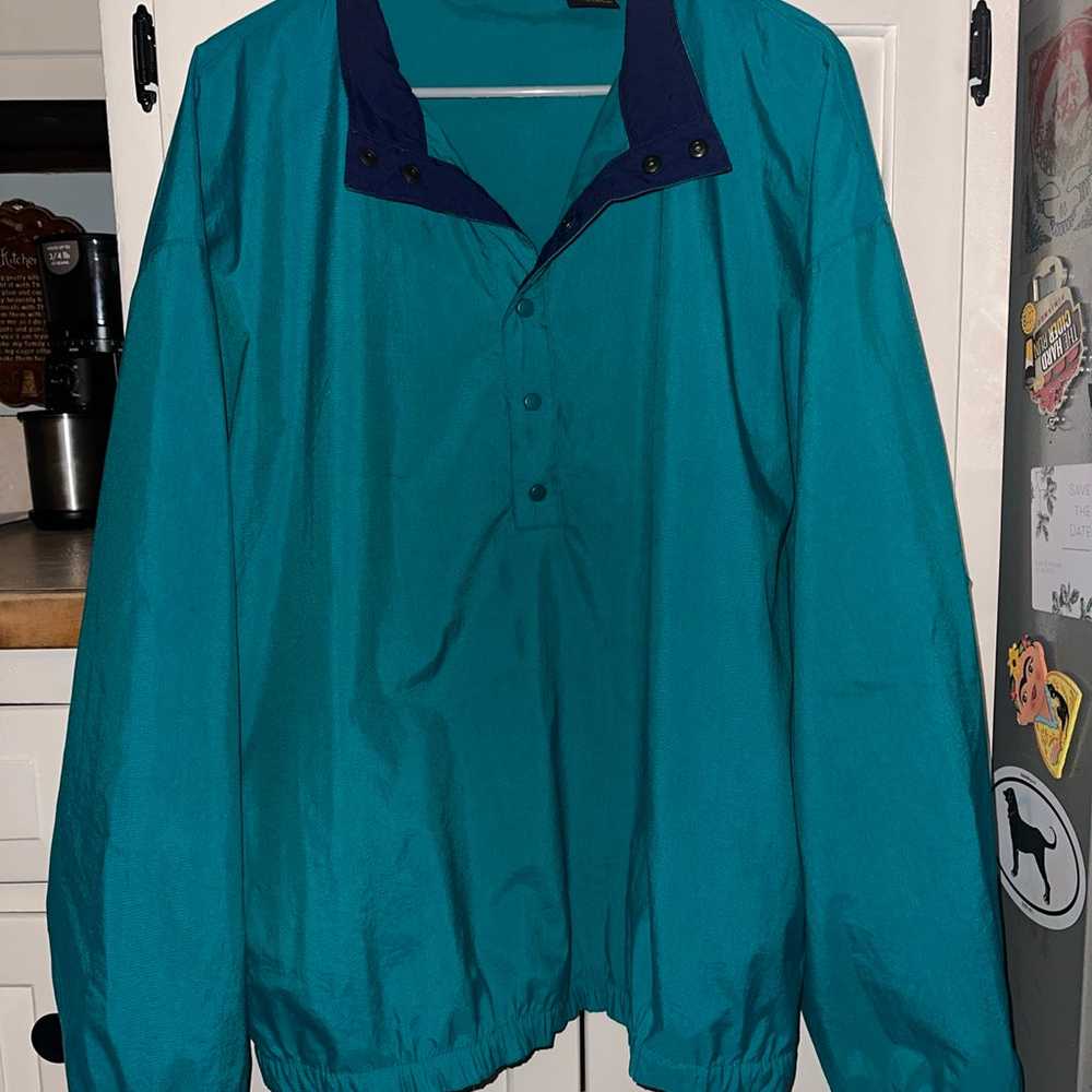 Men’s XL Vintage Eddie Bauer Windbreaker Layer Pu… - image 2