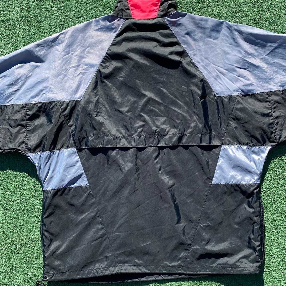 Vintage 90’s Nike Grey Tag Color Block Pullover W… - image 9