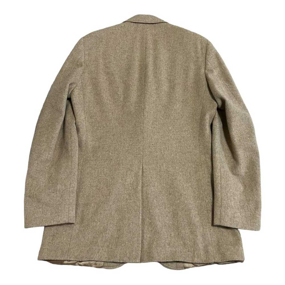Vintage Tan Wool Fully Lined Man's Blazer, Size M… - image 2