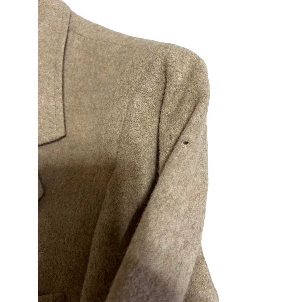 Vintage Tan Wool Fully Lined Man's Blazer, Size M… - image 5