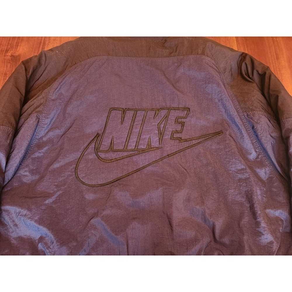 Vintage Nike Mens Puffer Jacket Blue X Large Spel… - image 10