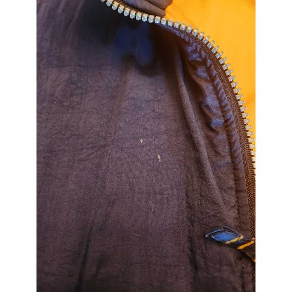 Vintage Nike Mens Puffer Jacket Blue X Large Spel… - image 11