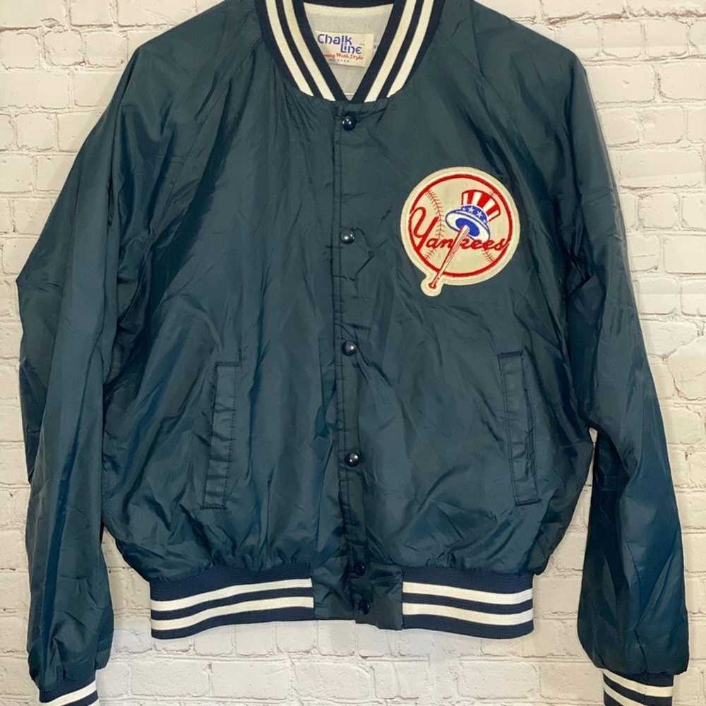 Vintage Chalk Line NY Yankees varsity jacket - image 2